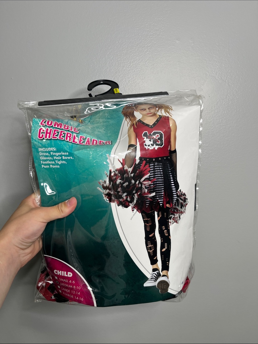 Cheer Leader halloween costume size medium